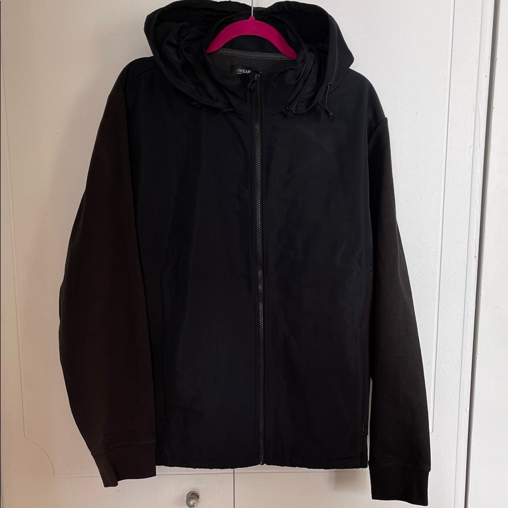 EUC Kenneth Cole Awearness Black Zip-Up Jacket